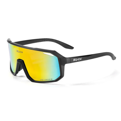 Yellow Polarized Sunglasses for Driving Night Vision Cycling Glasses Fashion MTB Mountain Bike Men Women Casual Glasses