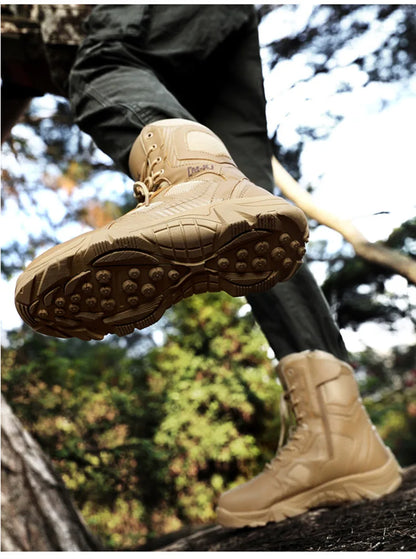 Outdoor Waterproof Safety Shoes Security Steel Toe Cap Men's Boots Working Steel Toe Anti-Smashing Men's Work Boots Size 47