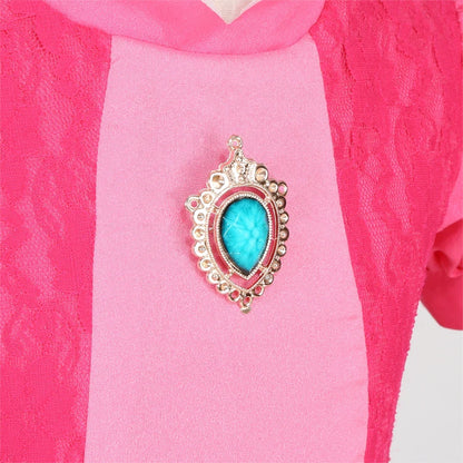 Peach Dresses For Girls Princess Costume Clothes Party Cosplay Halloween Carnival Birthday Dress Kids Vestidos