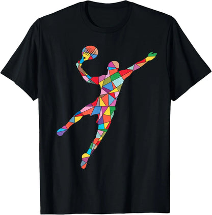 Badge of Sport Tennis Padel Logo Graphic T-Shirt Unisex Summer Streetwear Tops Customizable Couple Camiseta Hombre
