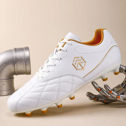 New Men Football Boots Grass Breathable Match Outdoor Sport Soccer Shoes Cleats Long Spikes Comfortable Training Boys Non Slip