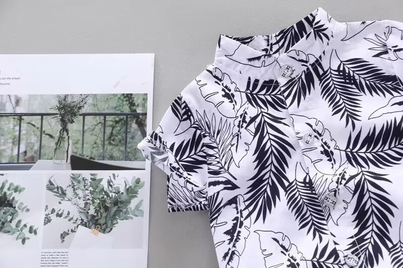 New Summer Baby Clothes Suit Children Boys Fashion Shirt Shorts 2Pcs/Sets Toddler Casual Costume Infant Outfits Kids Tracksuits