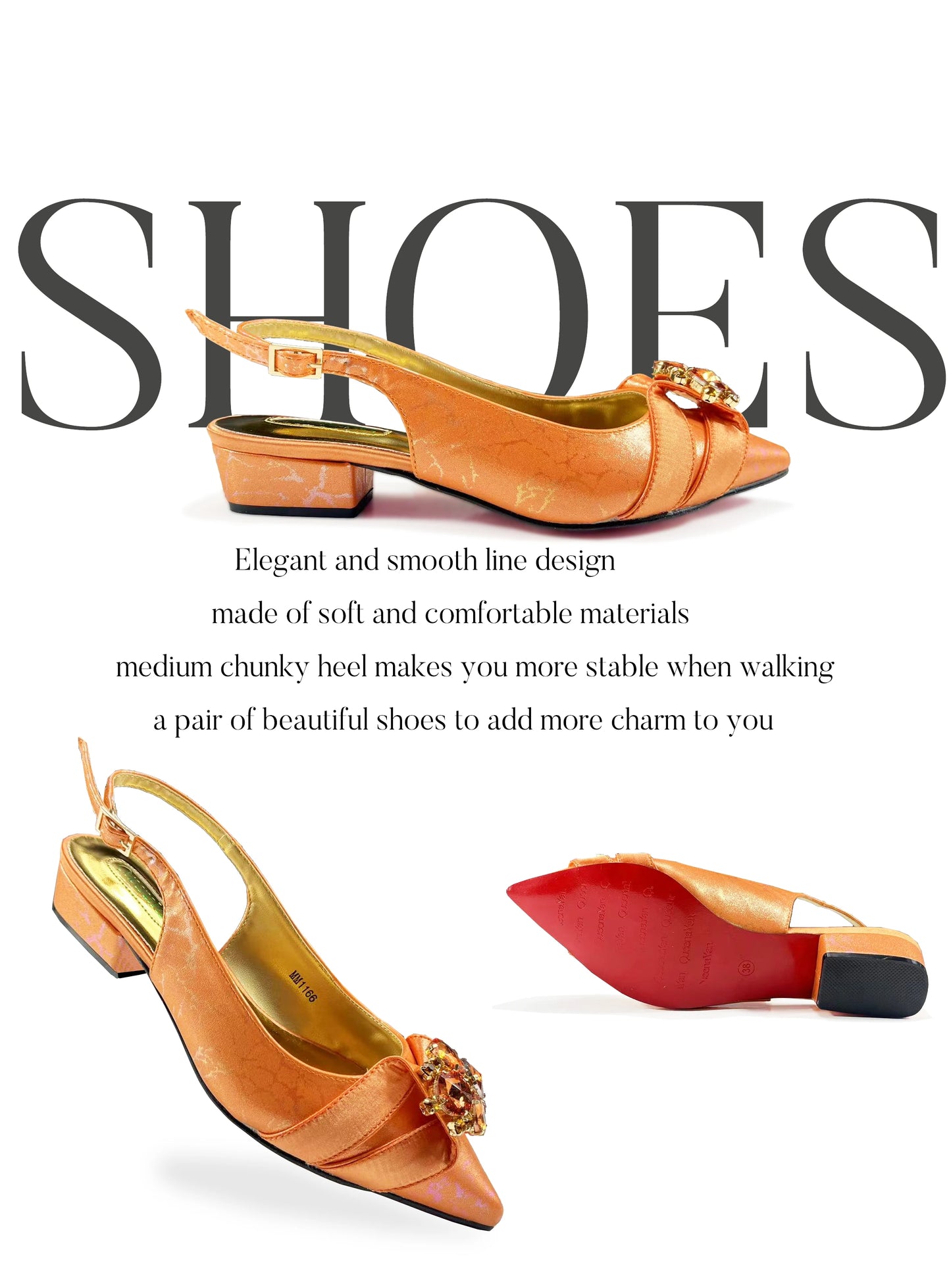 Elegant Pink Rhinestone Low-Heel Shoes & Handbag Set – Luxury Wedding & Party Accessories