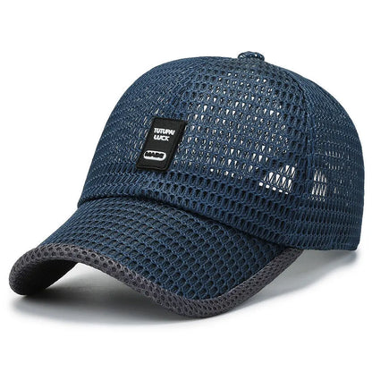 [NORTHWOOD] Men's Mesh Baseball Cap Breathable Summer Caps Dad Hat Outdoor Fishing Hats Bone Gorras Snapback Trucker Cap