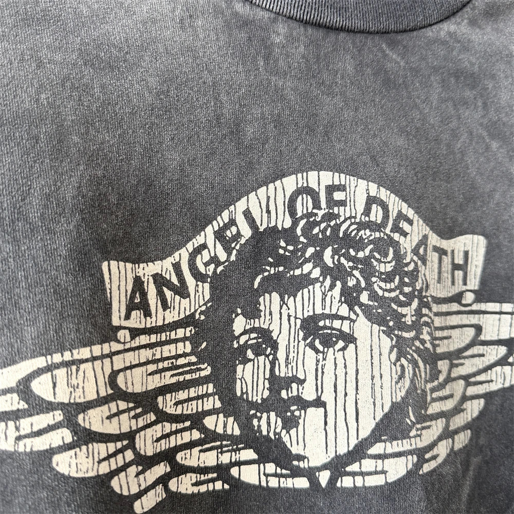 Death Angel SAINT Vintage T-Shirts Best Quality Washed T Shirt Tee Tops