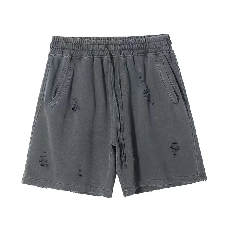 cut-up vintage shorts