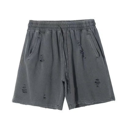 cut-up vintage shorts