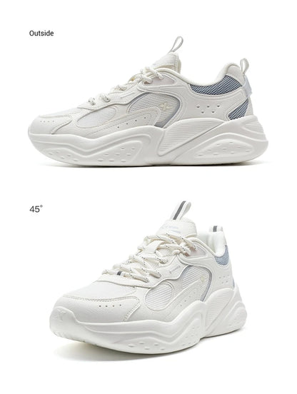 Casual Shoes for Women 2025 Summer Lightweight Breathable Mesh Thick-soled Height-enhancing Retro Leisure Shoe 875218320015