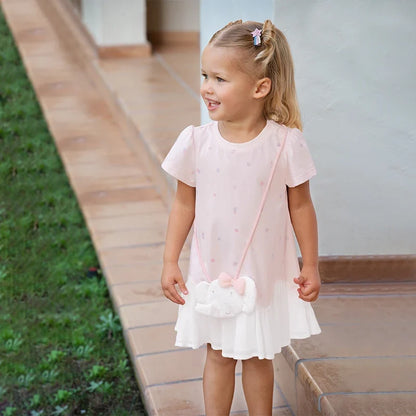 Summer Girl's Dress Elegant Gentle Sweet Cute Children's Princess Dress Fashion Casual Cool Party Outdoor DB2251953