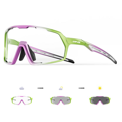 Photochromic Sunglasses Man MTB Climbing Glasses Outdoor Sports Bike Cycling Glasses Women Driving Bicycle Goggles UV400