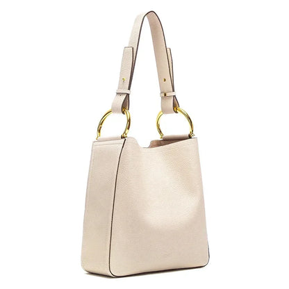 Women's Business Commuter Shoulder Bag Women's Tote Bag Autumn High Quality Simple Beige Texture
