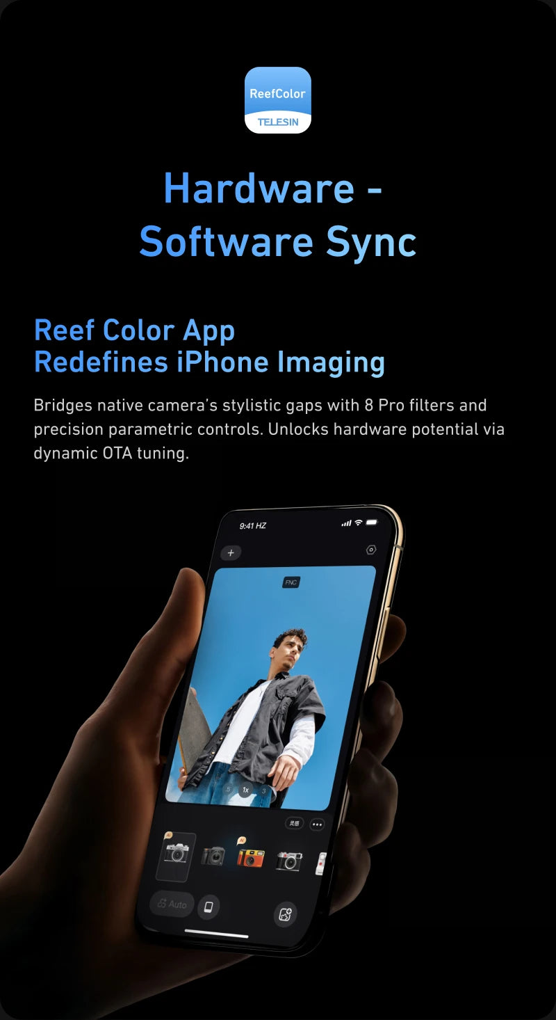 مجموعة TELESIN Magnetic Master Grip لهاتف iPhone 17 Pro ProMax، قبضة كاميرا الهاتف، مجموعة قياسية، حافظة تبريد الجرافين، حامل المقبض