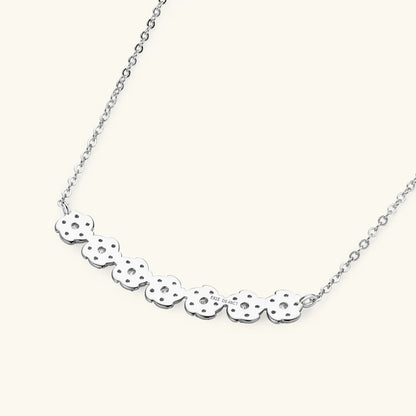 Diamond Necklaces for Women, Dainty 14k Gold/925 Sterling Silver Choker Necklace Gold Plated Jewelry Trendy Gift