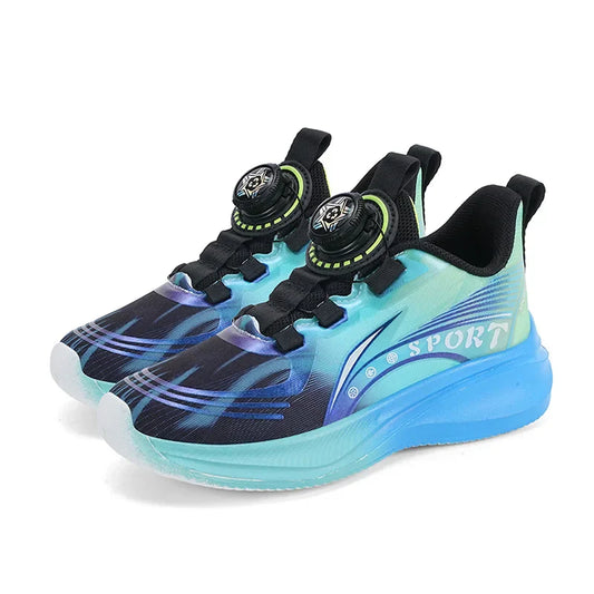 Kids Sneakers Breathable Student Boys Basketball Sports Shoes for Children Outdoor Training Trendy Tennis Size 28-39