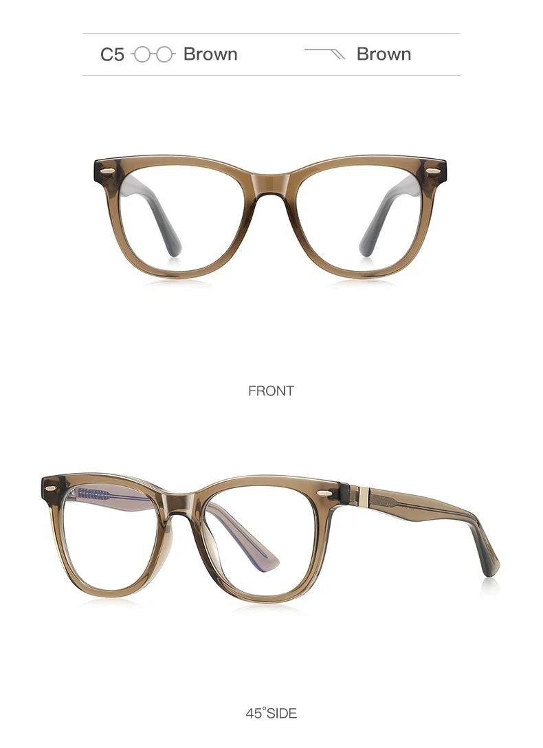 New Personalized Butterfly Unisex Design Women's Anti-Blue Light Reading Glasses Men Customizable Prescription PFD2230