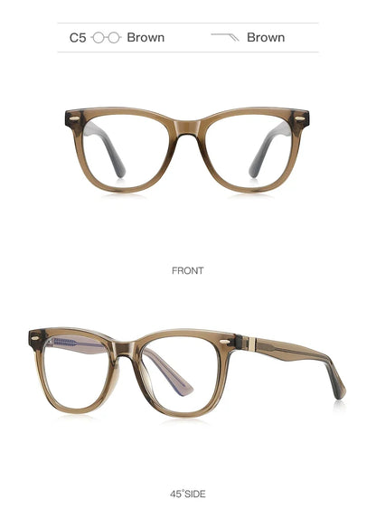 New Personalized Butterfly Unisex Design Women's Anti-Blue Light Reading Glasses Men Customizable Prescription PFD2230