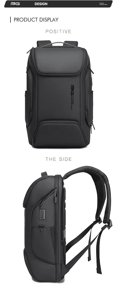 Business USB Charging Smart Backpacks Fits 15.6 Inch Laptop Commute Backpack WaterProof Carry On Bag for Men Travel Bags