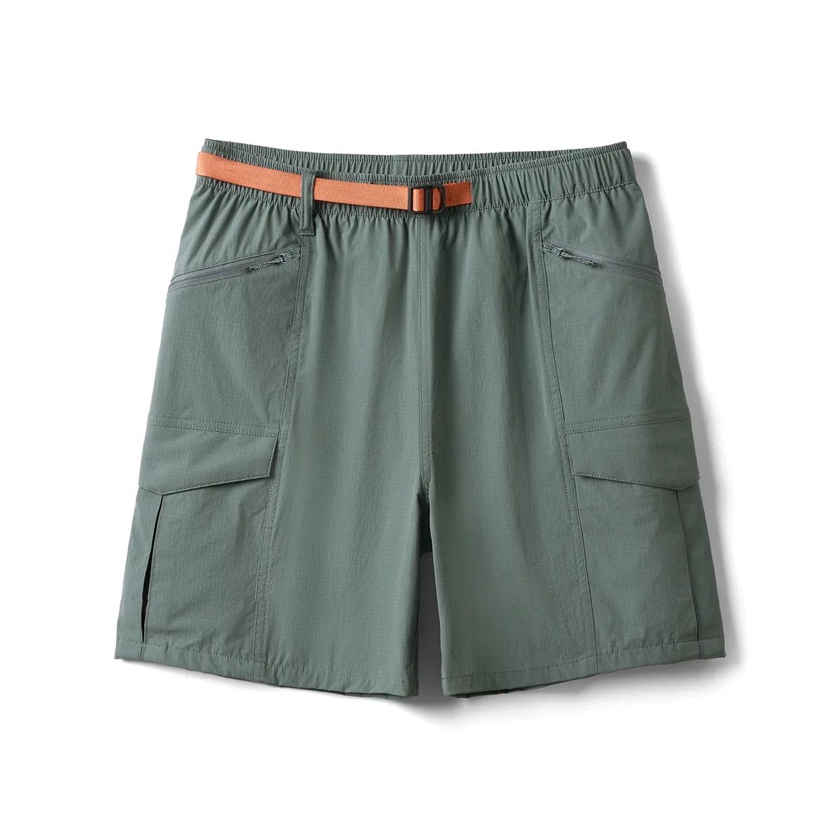 2026 Summer New Oversize 145gsm Elastic Quick Dry Fabric Shorts Men Elastic Wait Cargo Outdoor Shorts