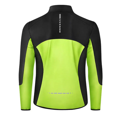 Cycling Riding Jackets Man Winter Bicycle Clothing With Hood Men's Windbreaker Windproof Road Bike MTBClothes For Biking