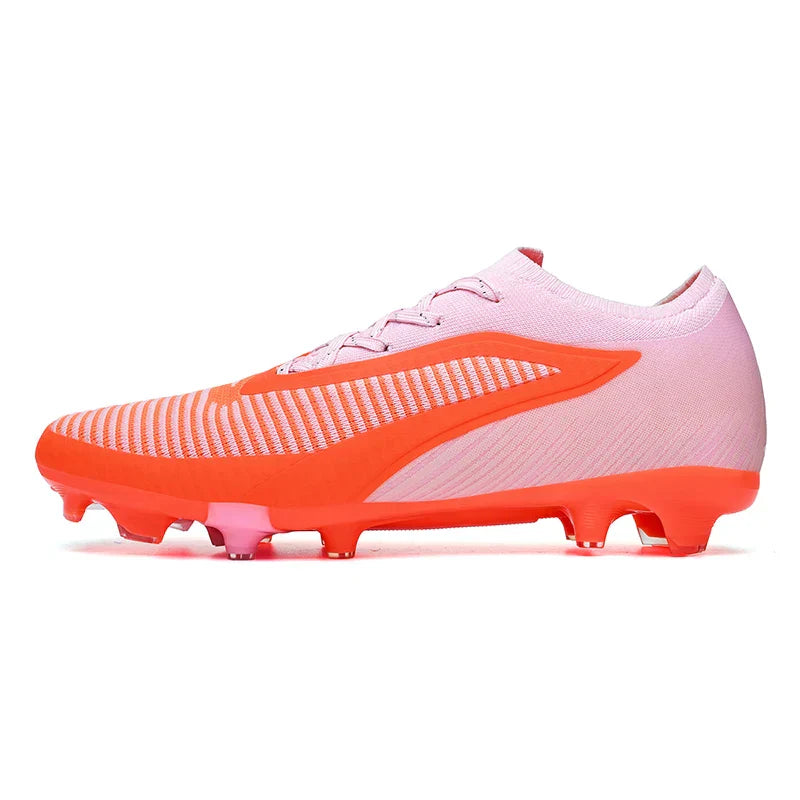 New Football Shoes Professional Low-top Soccer Field Cleats Outdoor Breathable Athletic Spikes Youth Boys Football Shoes Unisex
