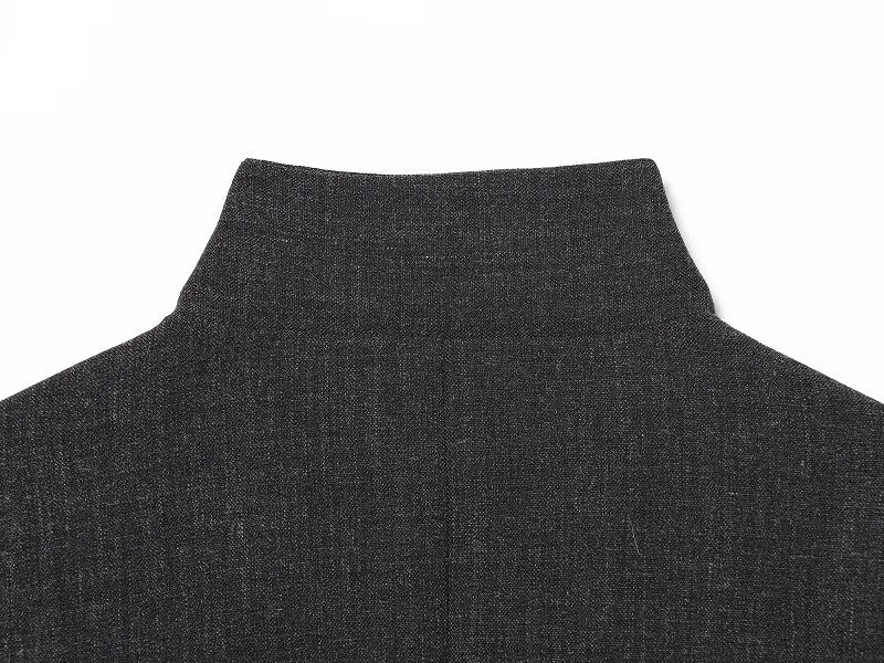 Women's Tailoring Blazers Vintage Office Blazer Woman Faux Wool Coats for Women Streetwear Outerwears Fitted Jacket Women