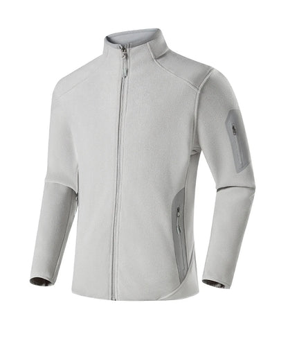 Winter Fleece Jacket Men Women Outdoor Windproof Warm Fleeced Clothing Unisex Hiking Camping Climbing Skiing Sport Coat