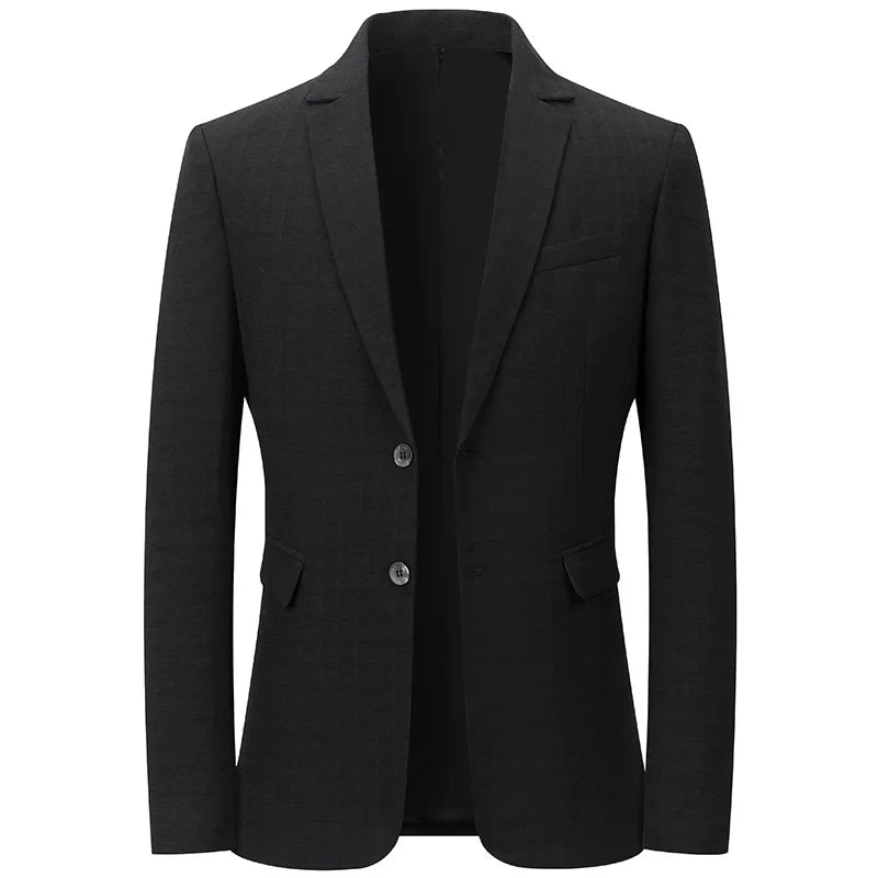 Spring Summer Men's Thin Blazers Jackets High Quality Male Breathable Suits Outwear Man Business Casual Slim Fit Suits Coats