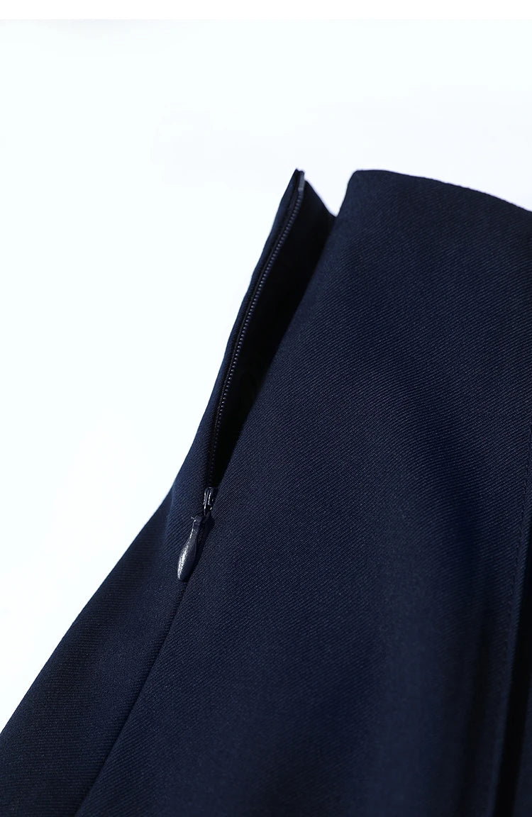 Women's Skirt 2025 Spring New Minimalist Solid Color Loose Skirts For Women Medium To Long Versatile A-shaped Skirt12524019