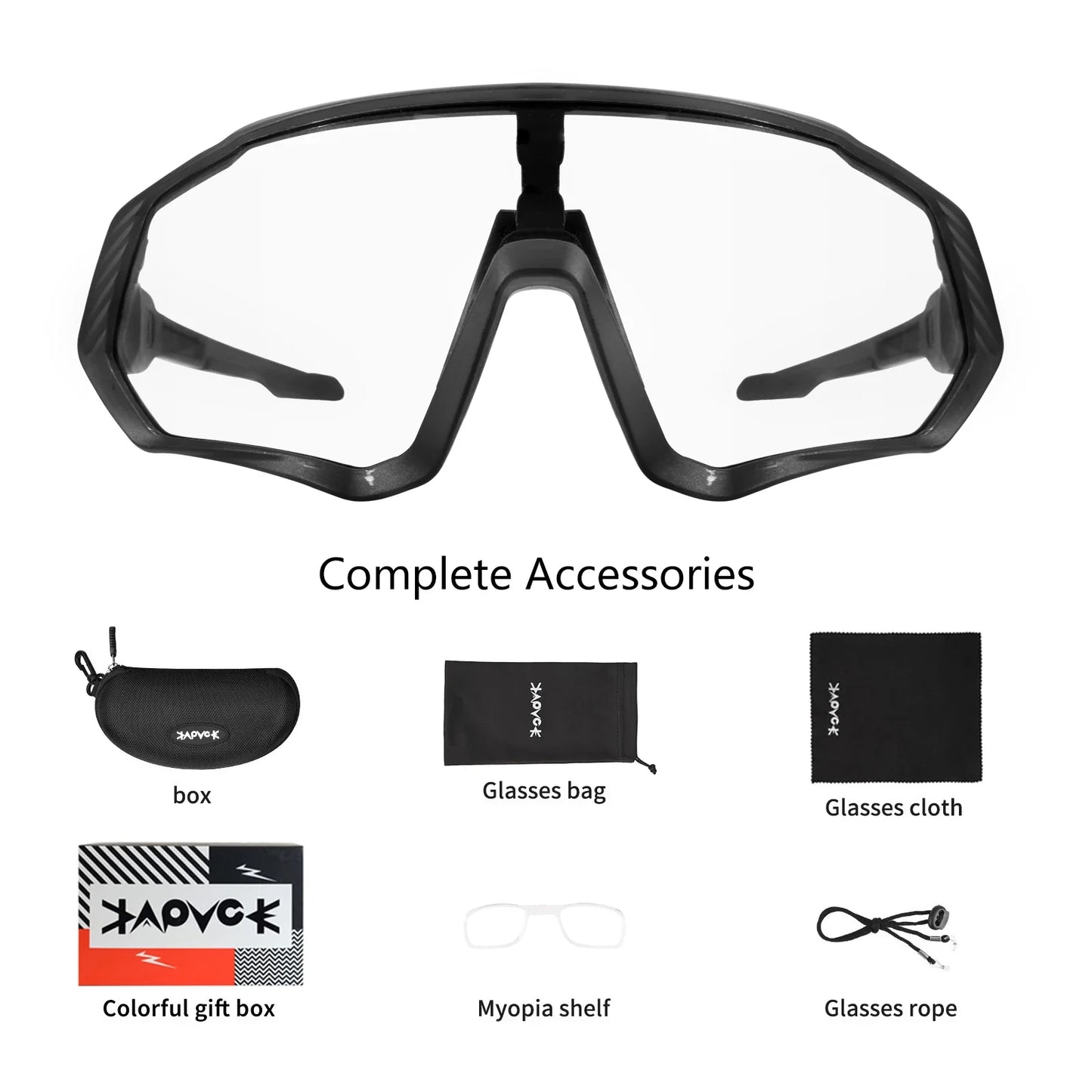 Photochromic Sports cycling Glasses for Men Women MTB Mountain Road Bicycle Eyewear Cycling Sunglasses Oculos Ciclismo