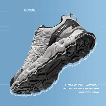 Unisex Hiking Shoes Breathable Outdoor Sports Sneakers Non-Slip Trekking Footwear for Men And Women Waterproof