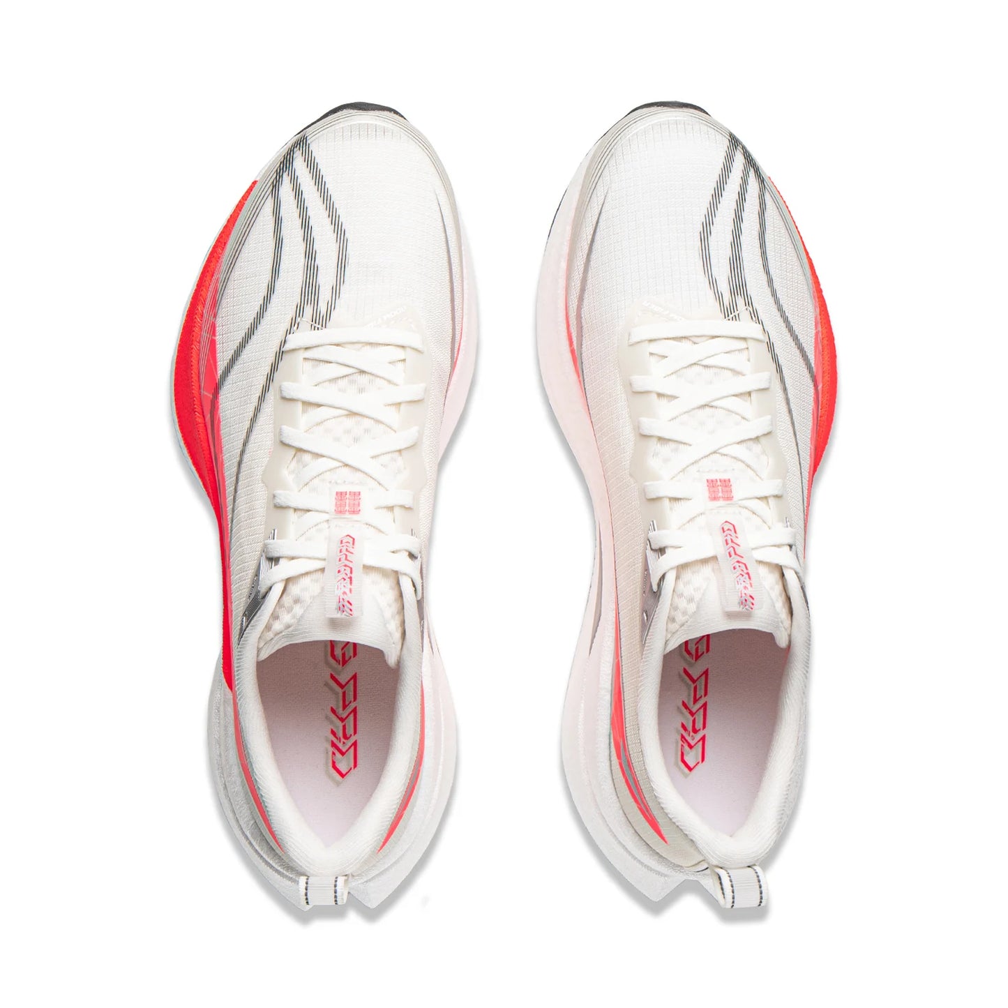 Men's RED HARE 9 PRO Racing Running Shoes BOOM Cushion Rebound Breathable Reflective LiNing Stable Sneakers ARPW001