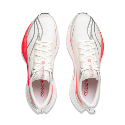 Men's RED HARE 9 PRO Racing Running Shoes BOOM Cushion Rebound Breathable Reflective LiNing Stable Sneakers ARPW001