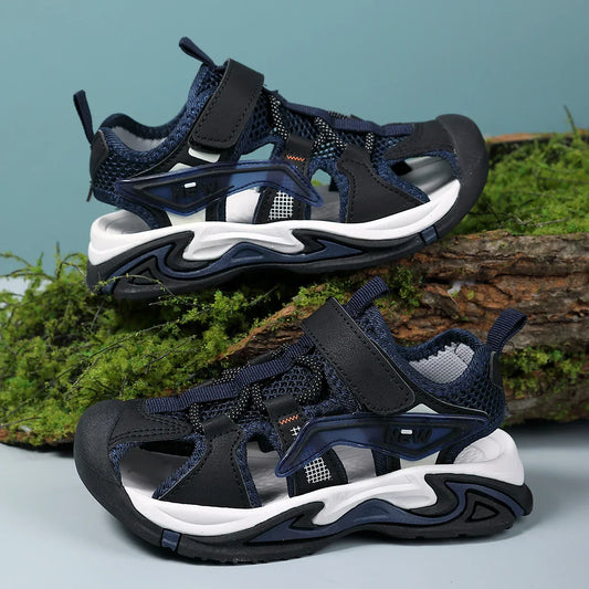 Boys' Outdoor Beach Sandals, River-Tracing Shoes, Sports Sandals
