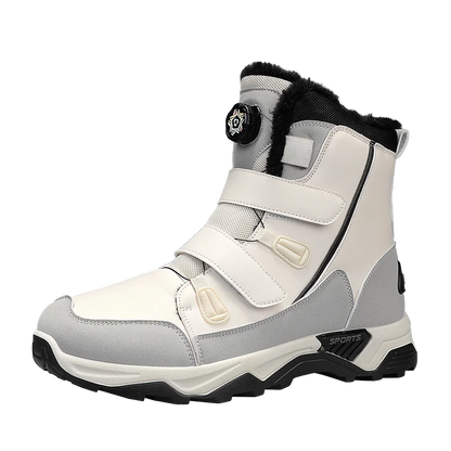 Men's Waterproof Snow Boots Midsole Warm Winter Outdoor Shoes With Slip Resistant Abrasion Resistant Outdoor Boots Men