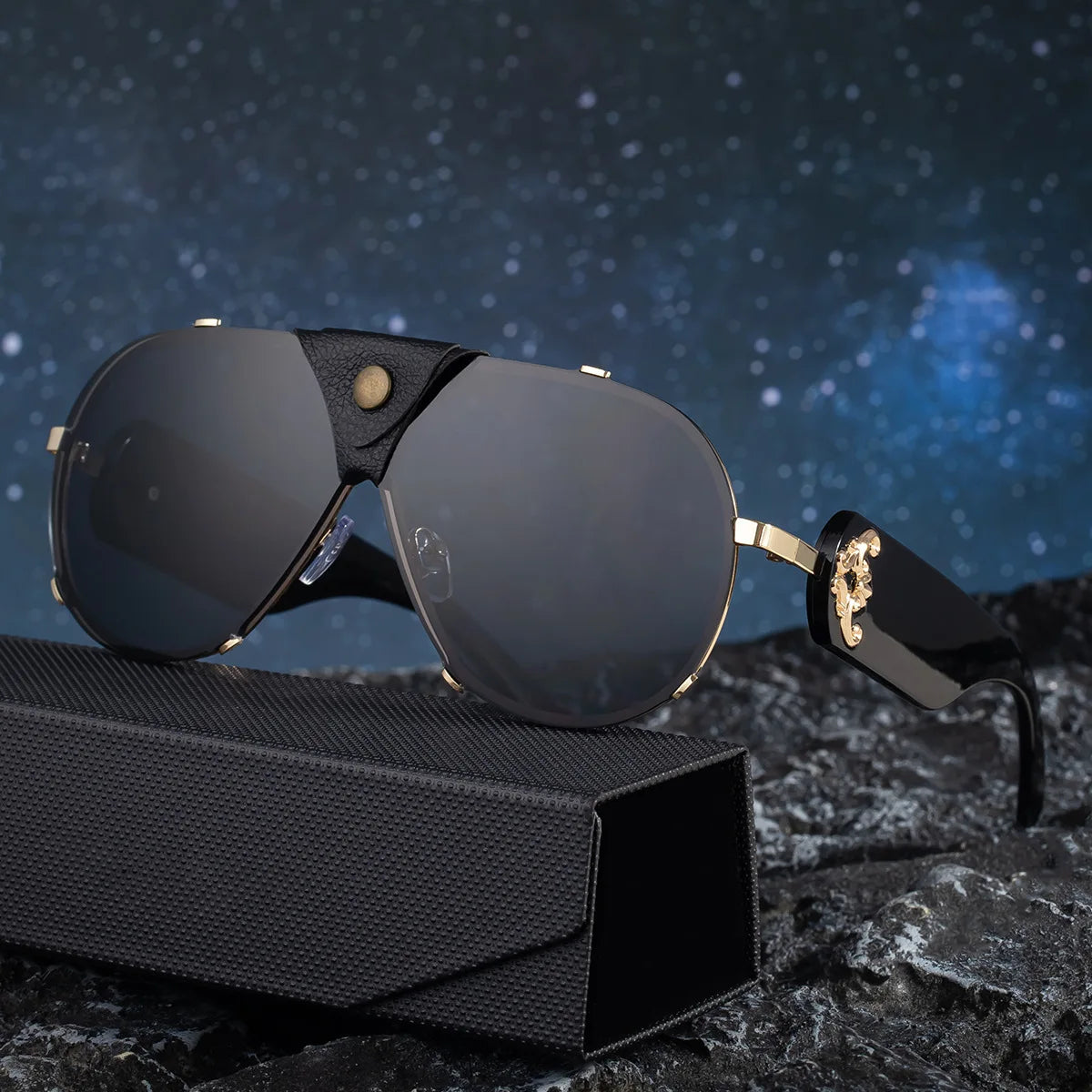 2025 New Toad Mirror Men's Retro Rimless Alloy Legs Sun Glasses Male Pilot Sunglasses Women Driving UV400 Eyewears Gafas De Sol