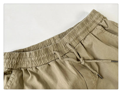 American Vintage Functional Cargo Pants Men Clothing High Quality Khaki Casual Jogging Pants Harajuku Tactical Joggers Trousers