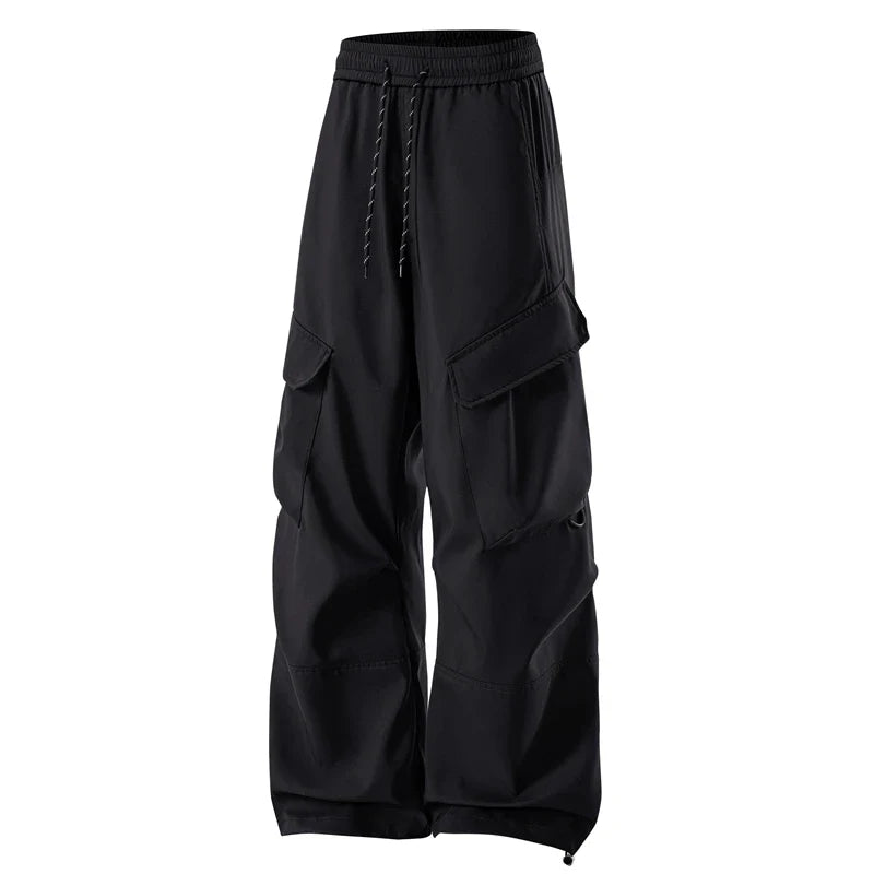 Unisex Hiking Pants Autumn Large Pocket Windproof Camping Cycling Trousers Spring Outdoor Waterproof Functional Paratrooper Pant
