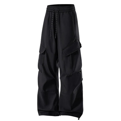 Unisex Hiking Pants Autumn Large Pocket Windproof Camping Cycling Trousers Spring Outdoor Waterproof Functional Paratrooper Pant