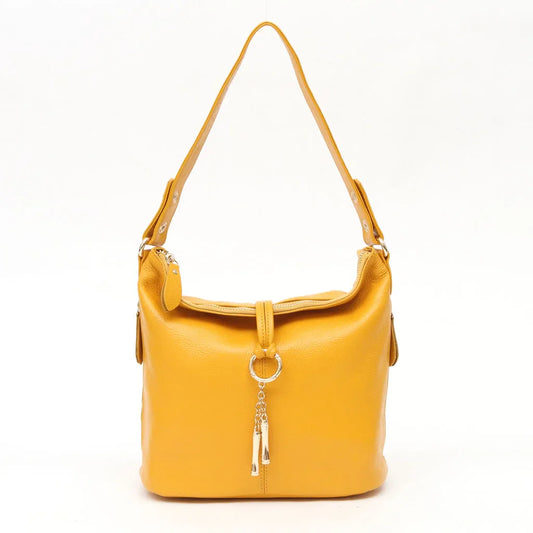 Elegant Blue Women Shoulder Bag 100% Genuine Leather White Hobos Handbag Lady Messenger Purse Charm Lock Decoration Red