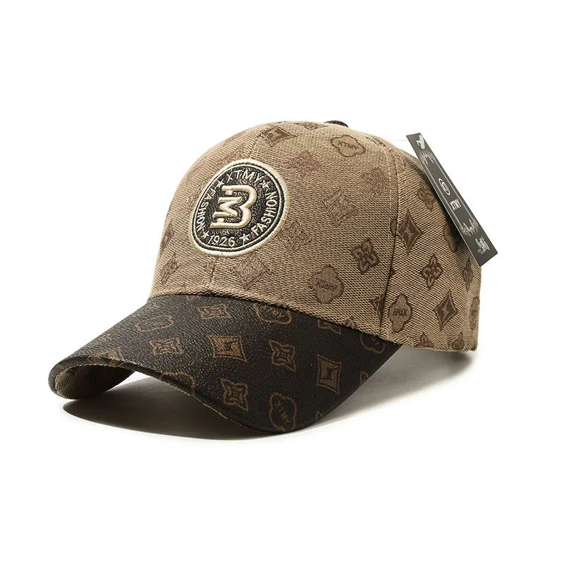 High Quality Summer Fashion Cotton Breathable Baseball Hat Snapback Letter Embroidery Face-Slimming Outdoor Cap for Women/Men