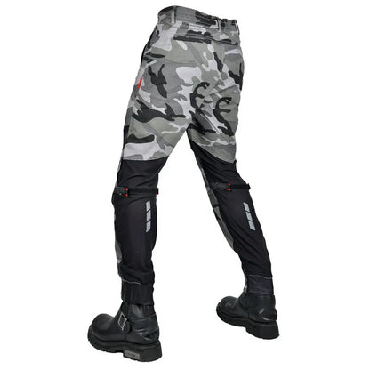 Summer Riding Knight Jeans With Protect Gear Pocket Net Motorcycle Pants  Pantalones Motocicleta Hombre Featherbed Jeans Gears