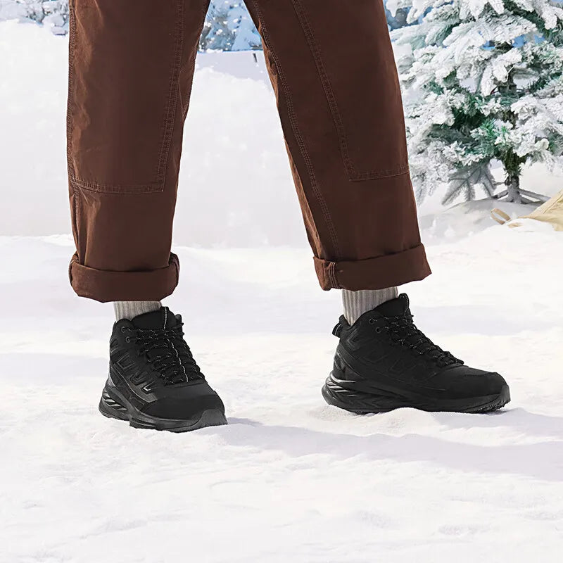 Men Running Shoes New Plus Velvet Warm Non-Slip Comfort Elastic Mountaineering Jogging Male Sneakers 672442230B