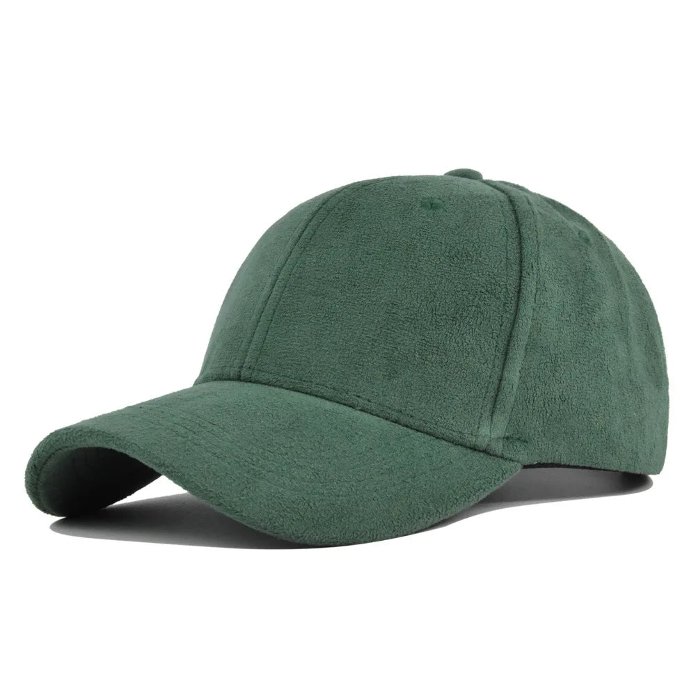 Fashion Baseball Caps For Men Women Autumn Winter Solid Retro Snapback Hip Hop Hat Unisex Street Adjustable Sun Visor Caps