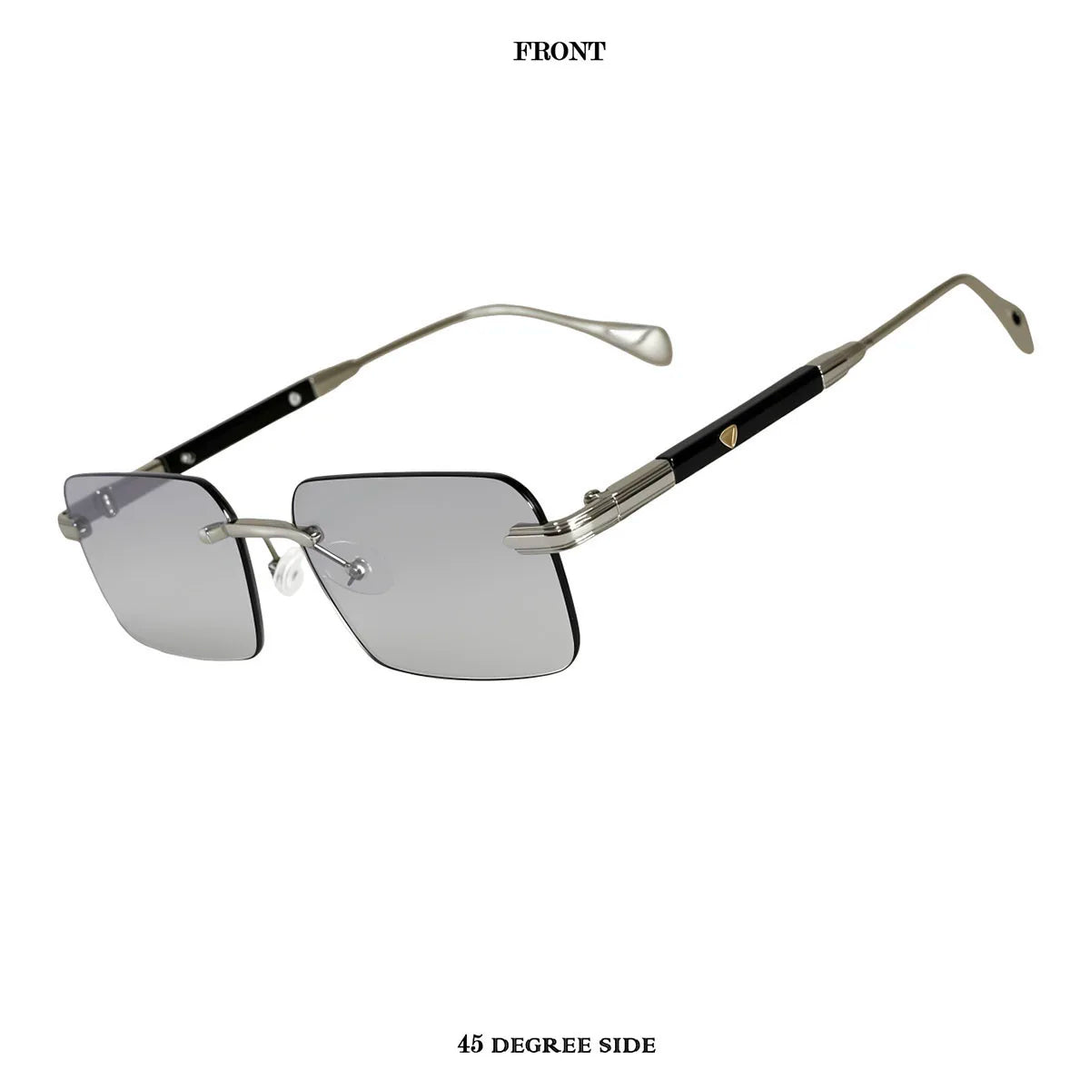 2026 Rimless Sunglasses Women Vacation Sunscreen New Square Sunglass Men Brand Design Fashion Glasses Shades Lentes De Sol Mujer