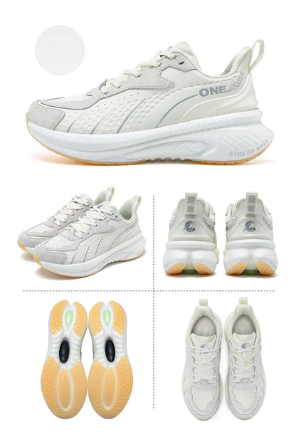 Winter Running Shoes for Men Leather Warm Sport Shoes Wear-resistant Female Jogging Training Shoes Black Walking Sneakers