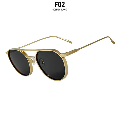 UV400 Protection Oval Sunglass Men Luxury Metal Frame Sunglasses Women Trendy Fashion Glasses Dropshipping Gafas De Sol Hombre