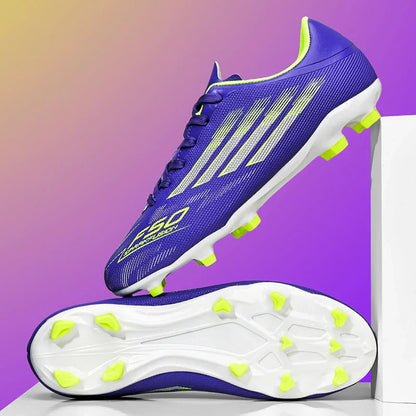 New Men Professional Soccer Shoes Sports Shoes TF/FG Football Boots Boys Match Sneakers Ankle Non-Slip Comfortable Unisex