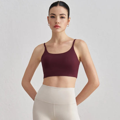 2 Piece Yoga Shorts Set Gym Sports Set Women Workout Clothes Fitness Suit Thin Strap Bra Top High Waist Shorts Running Tracksuit