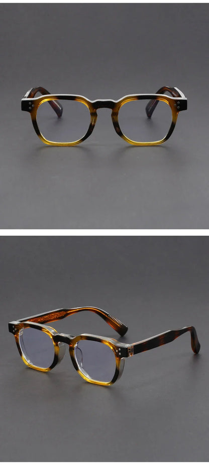 Classic Geometric Simple Retro Design Men's Anti-Blue Light Glasses Women's Reading Glasses Customizable Prescription