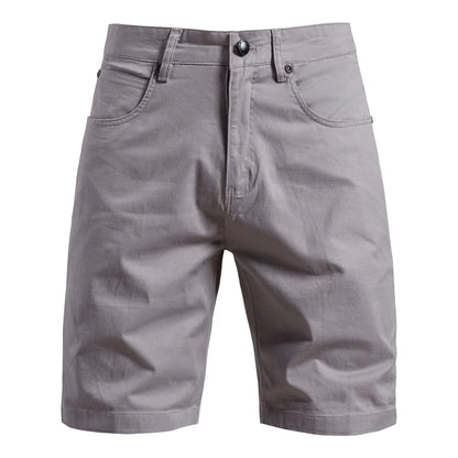 Men's 100% Cotton Summer Shorts Casual 11-Tone Multi-Pocket Lightweight Street Shorts